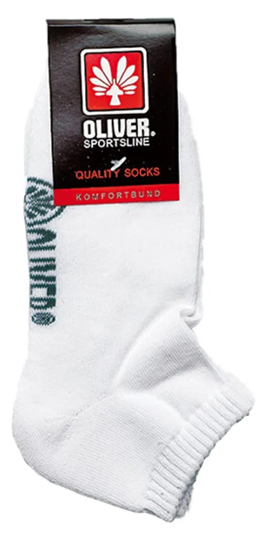Oliver Sneaker Socks White