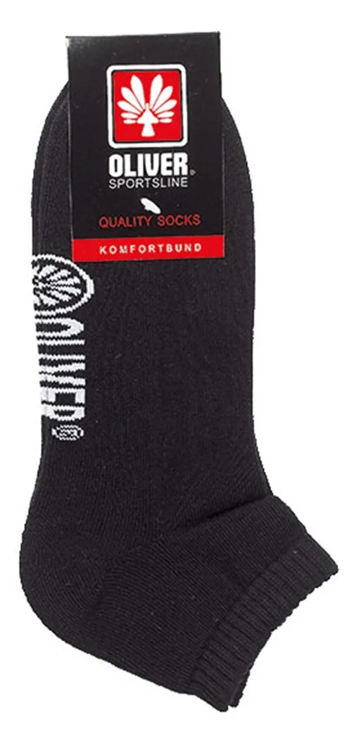 Oliver Sneaker Socks Black