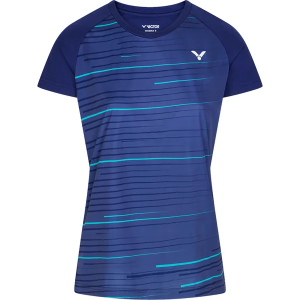 Victor T-Shirt T-34100 B Women Blue