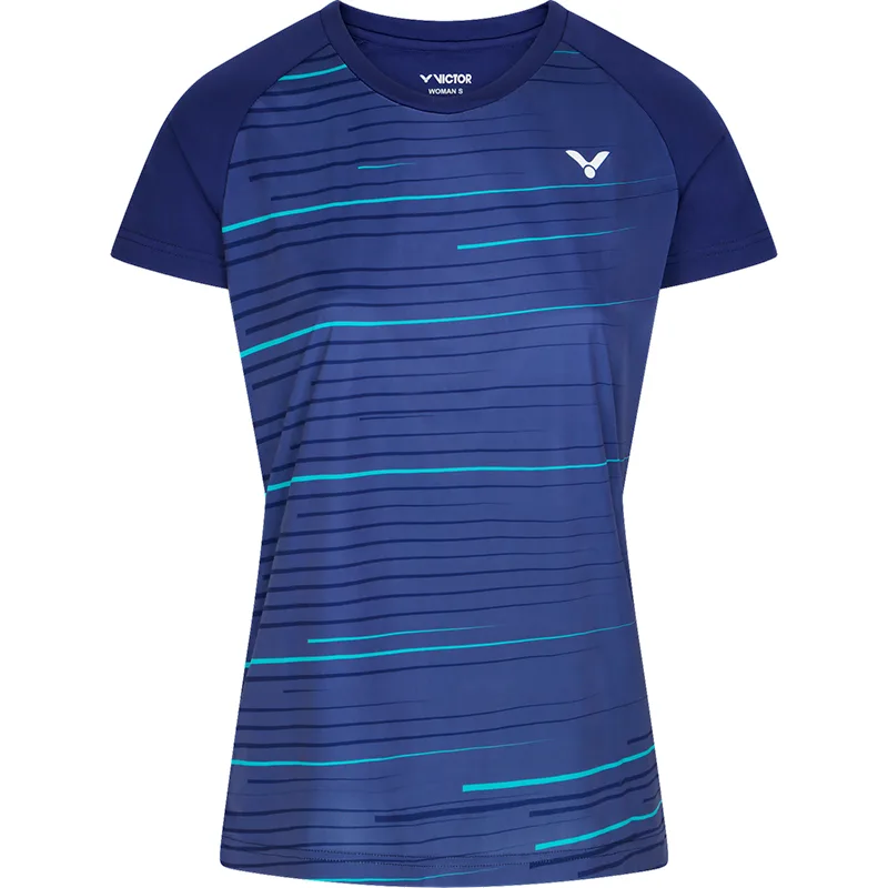 Victor T-Shirt T-34100 B Women Blue - 2
