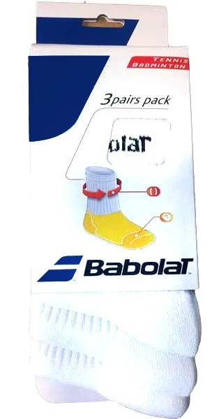 Babolat 3 Pairs Pack White