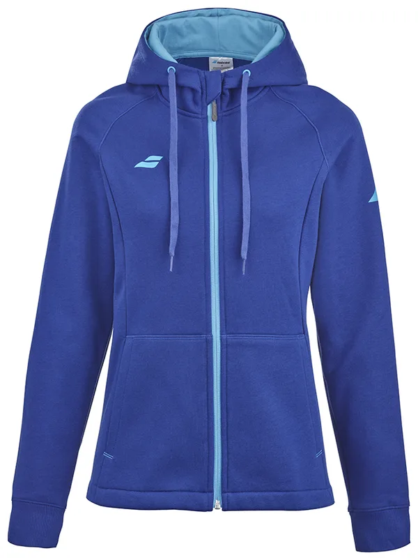 Babolat Exercise Hood Jacket Women Sodalite Blue