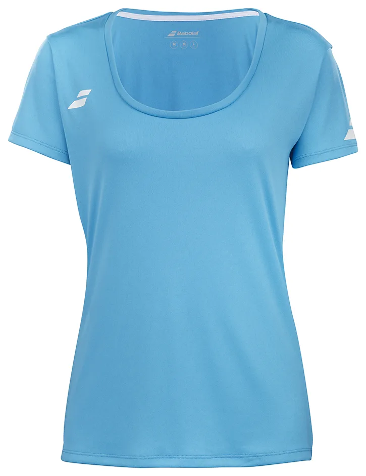 Babolat Play Cap Sleeve Women Cyan Blue - 2