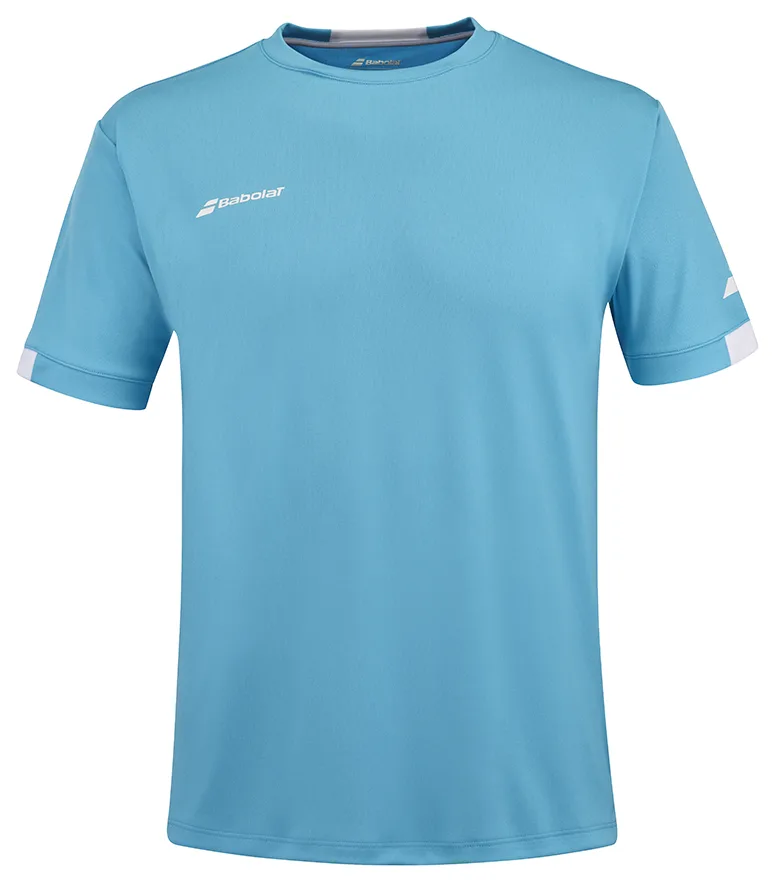 Babolat Play Crew Neck Tee Men Cyan Blue - 2