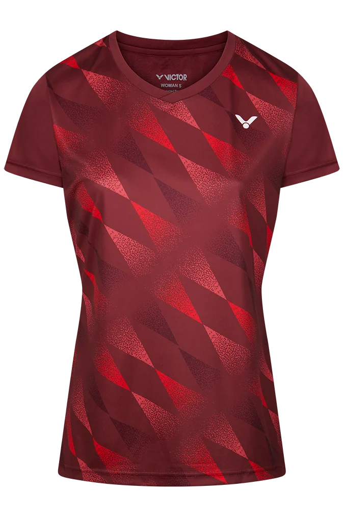 Victor T-Shirt T-44102 D Women Red - 2