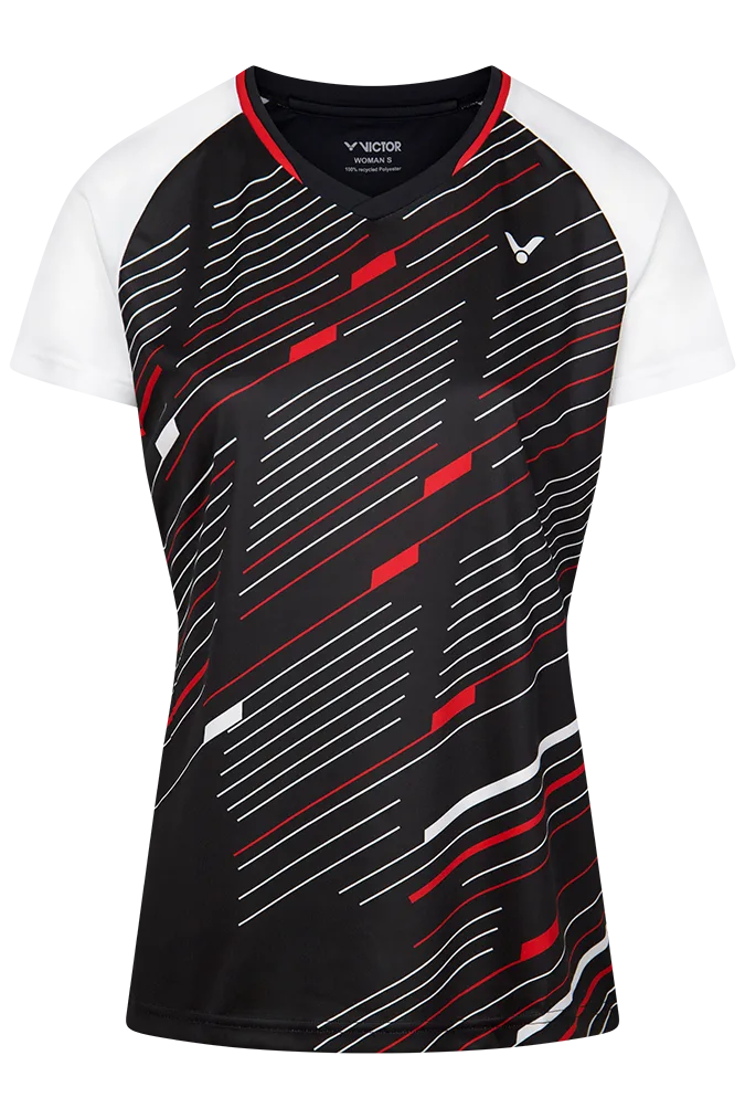 Victor T-shirt T-44101 C Women Black - 2