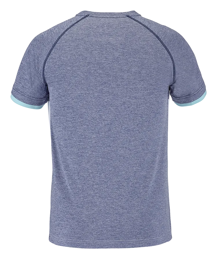 Babolat Play Crew Neck Tee Men White Blue - 2