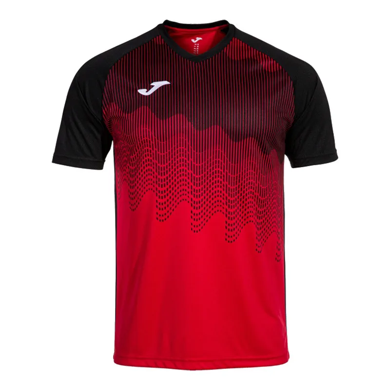 Joma T-Shirt Tiger VI Red Black - 2
