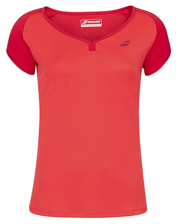Babolat Cap Sleeve Play Girl Tomato Red