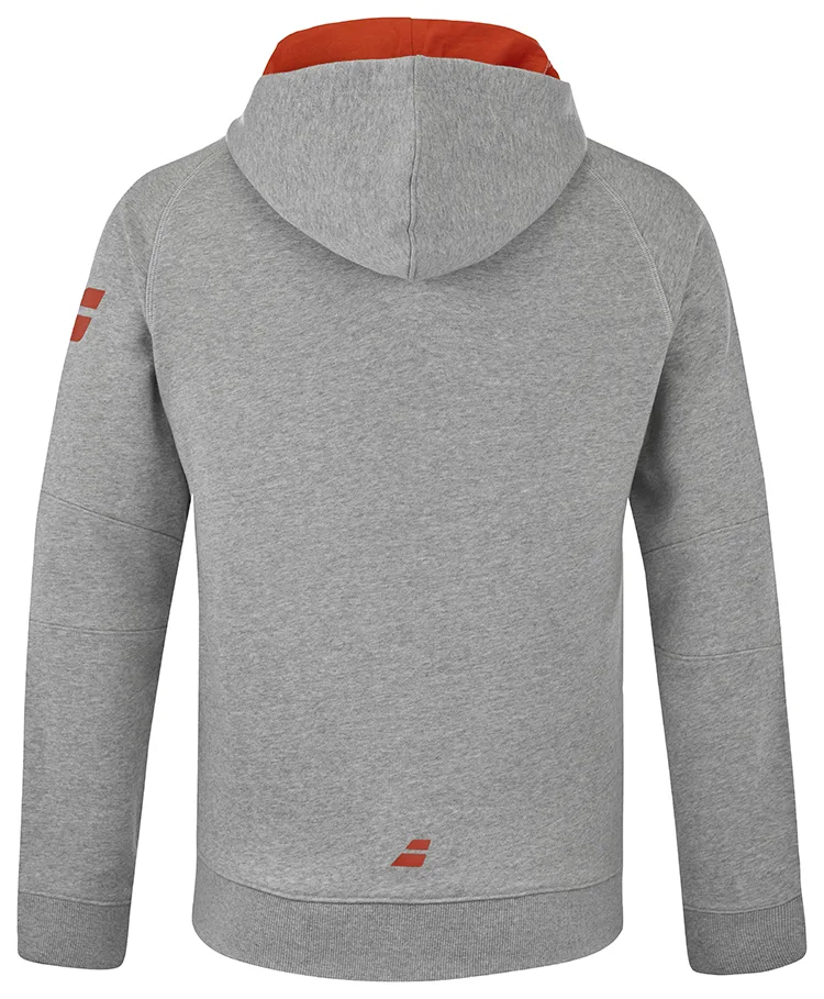 Babolat Exercise Hood Jacket Junior Heather Grey