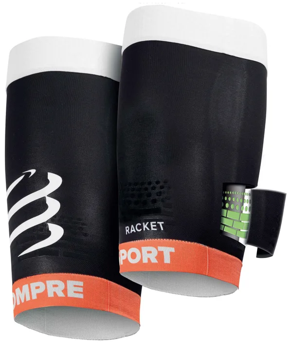 Compressport Racket Quad Black Orange