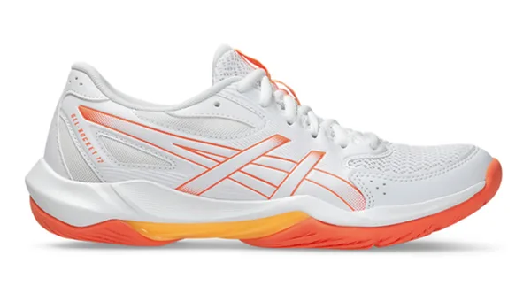 Asics Gel Rocket 12 Women White Vivid Coral