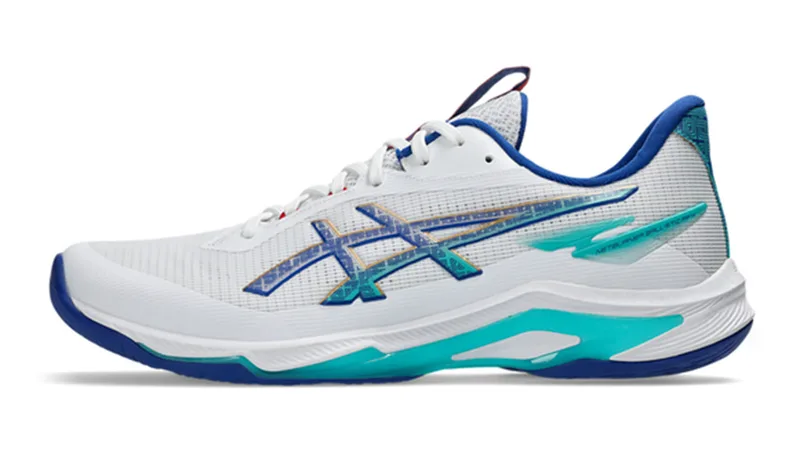 Asics Netburner Ballistic FF 4 White Blue