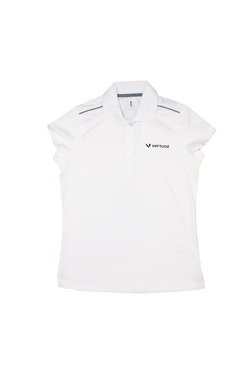Vertuoz Polo Femme Blanc — 2
