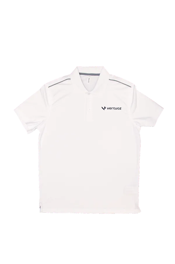 Vertuoz Polo Homme Blanc