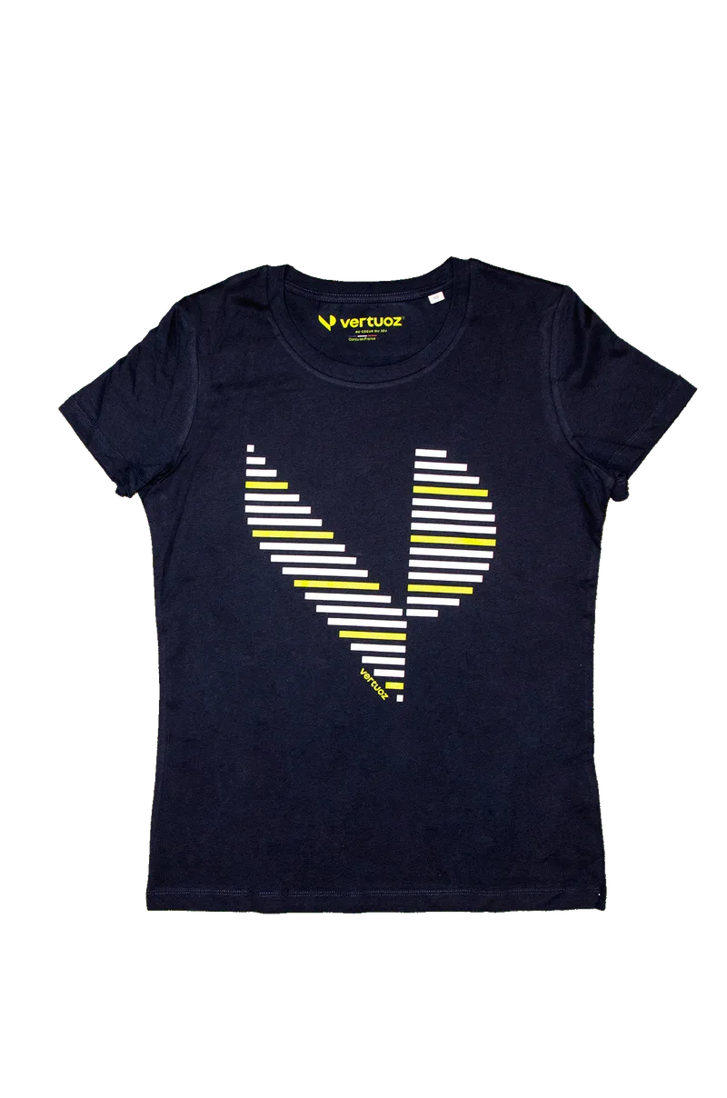 Vertuoz T-shirt Responsable Femme Navy — 2