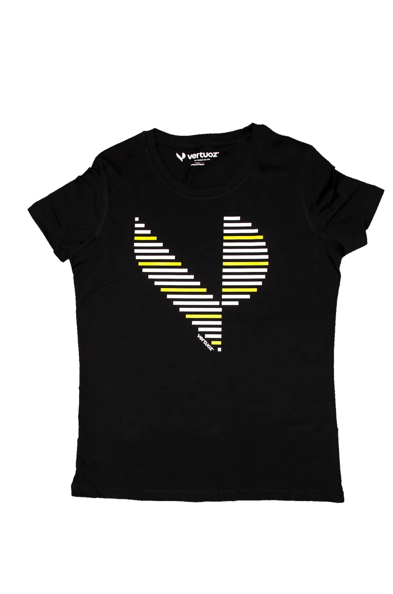 Vertuoz T-shirt Responsable Femme Noir — 2