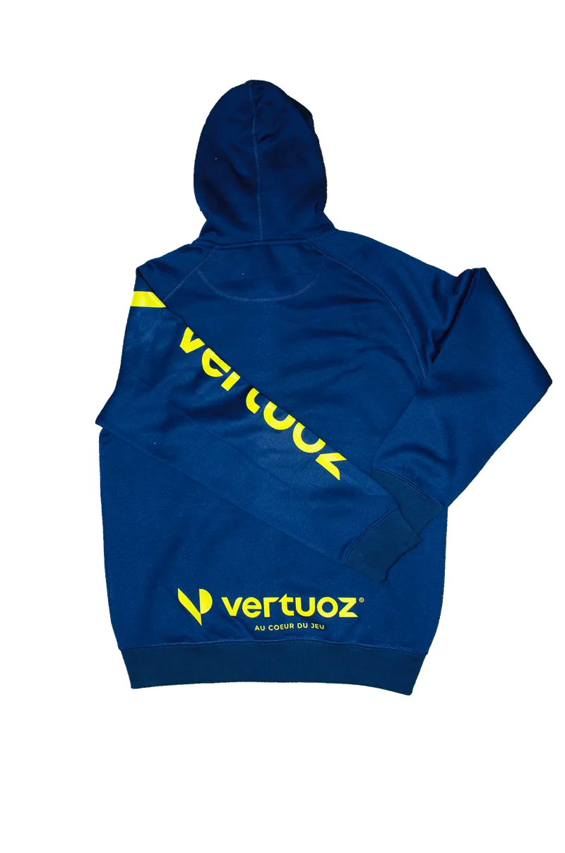 Vertuoz Sweat Zippé à Capuche Navy — 1
