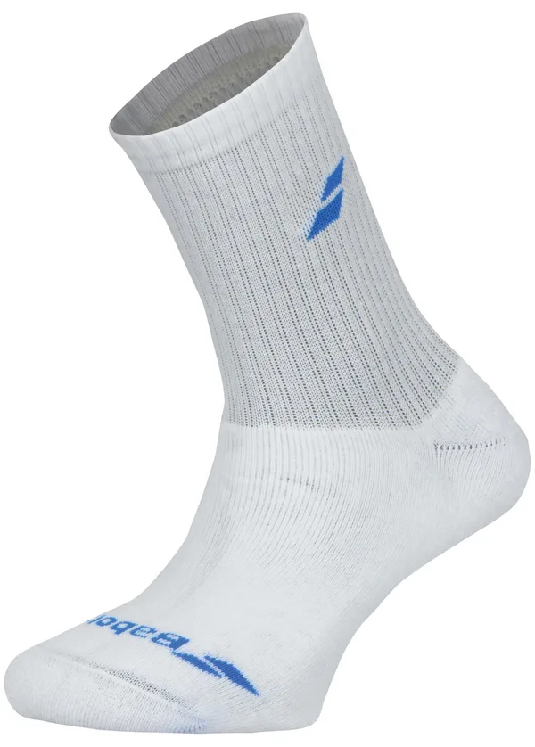 Babolat 3 Pairs Packs Junior White Blue