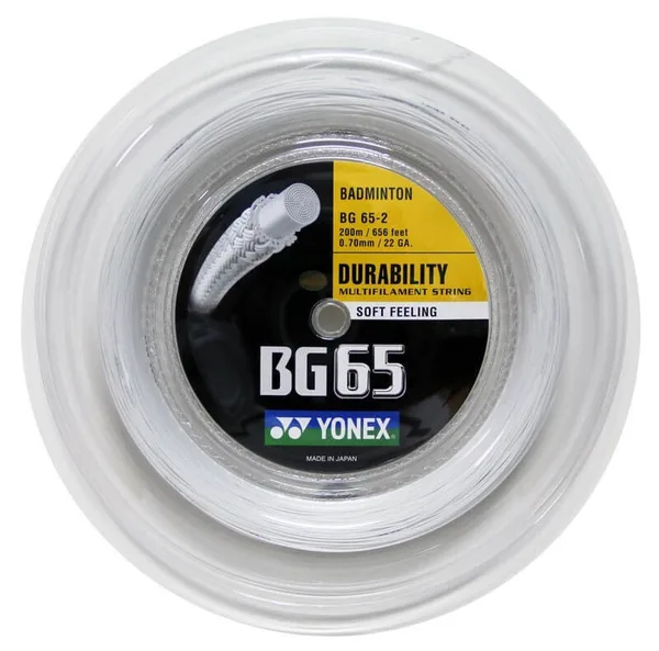 Bobine Yonex BG65 – Cordage badminton