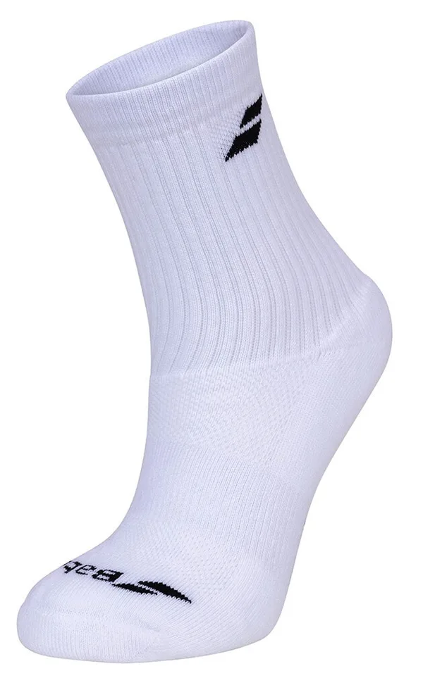 Babolat 3 Pairs Pack Junior White