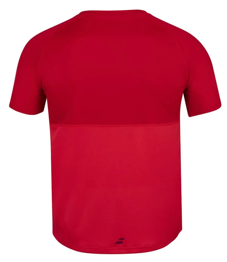 Babolat Crew Neck Play Men Tomato Red - 2