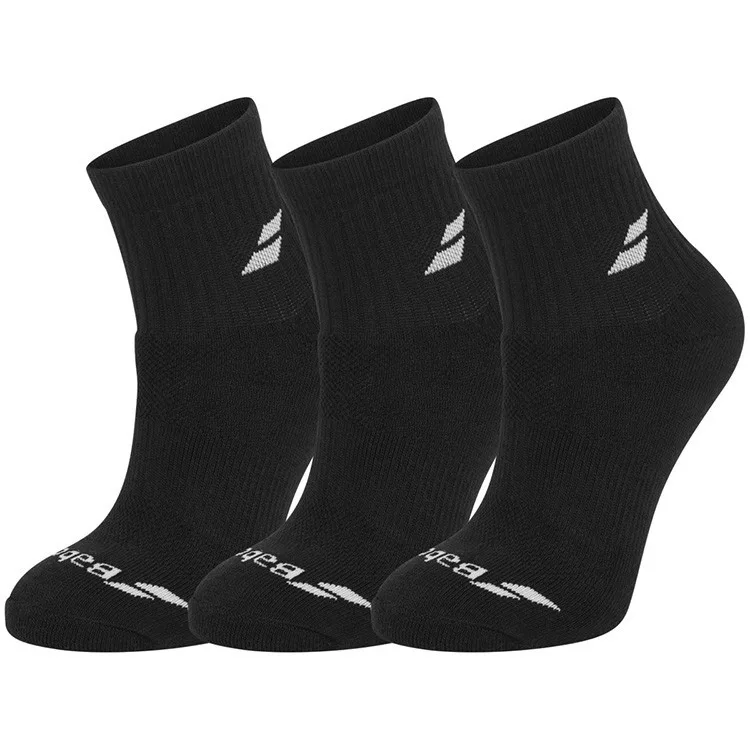 Babolat Quarter Socks X3 Black