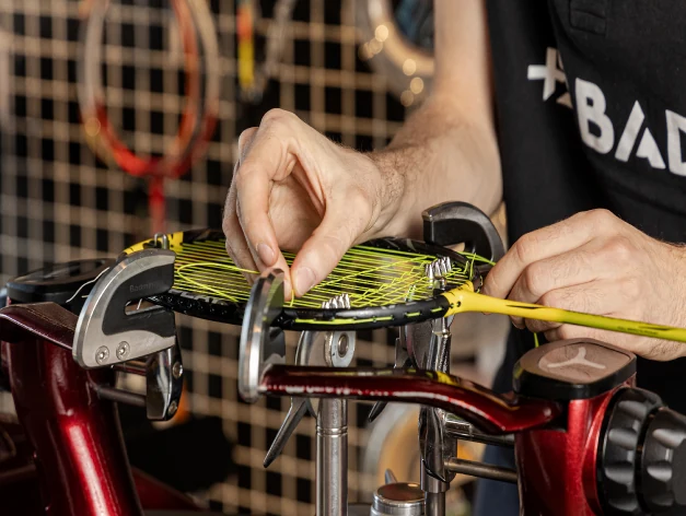 Cordage pour tout le parc raquettes du club